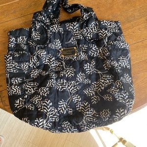 NWT Marc by Marc Jacobs black and white print tote